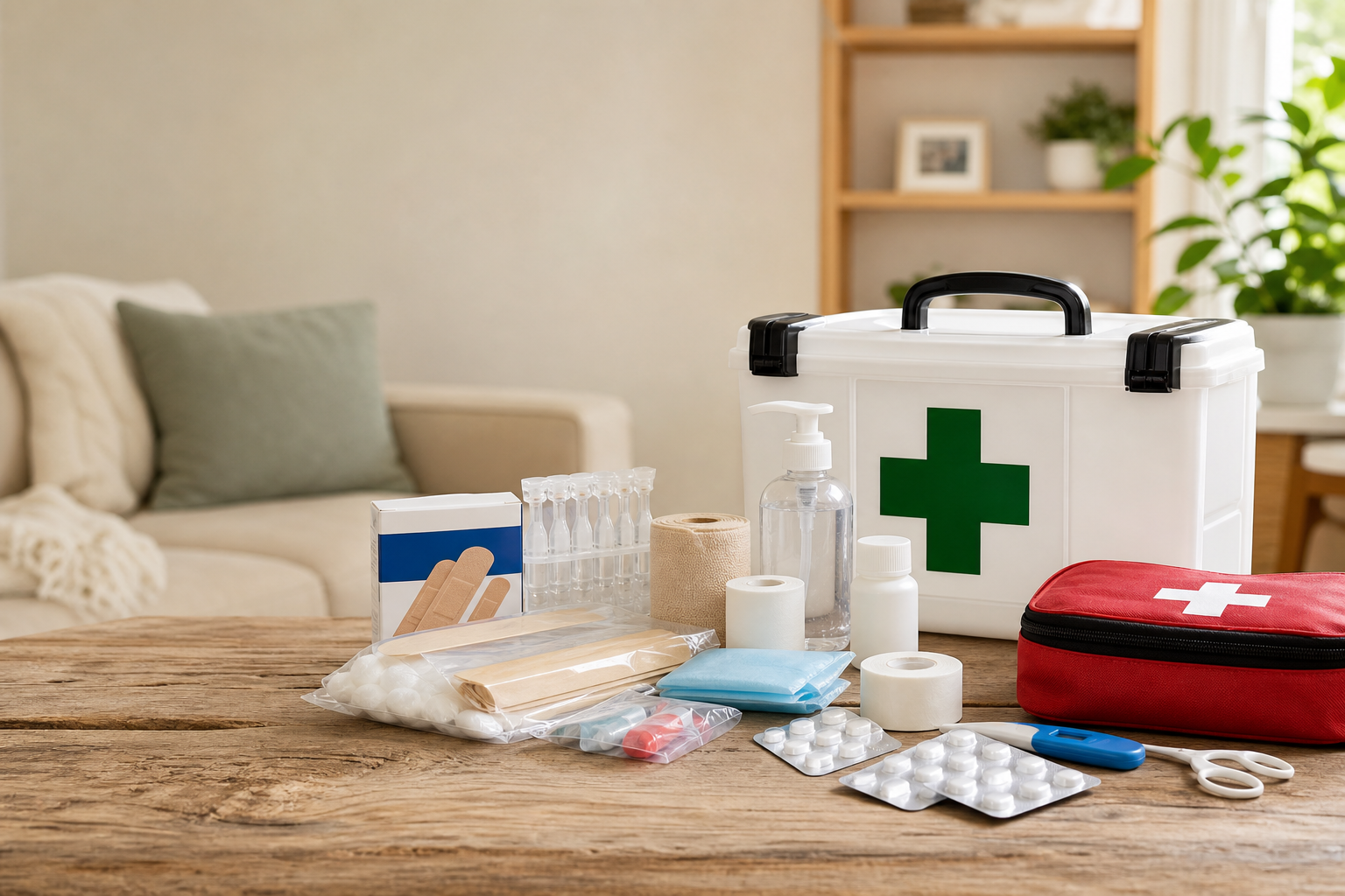 Essential First-Aid Items to Keep at Home