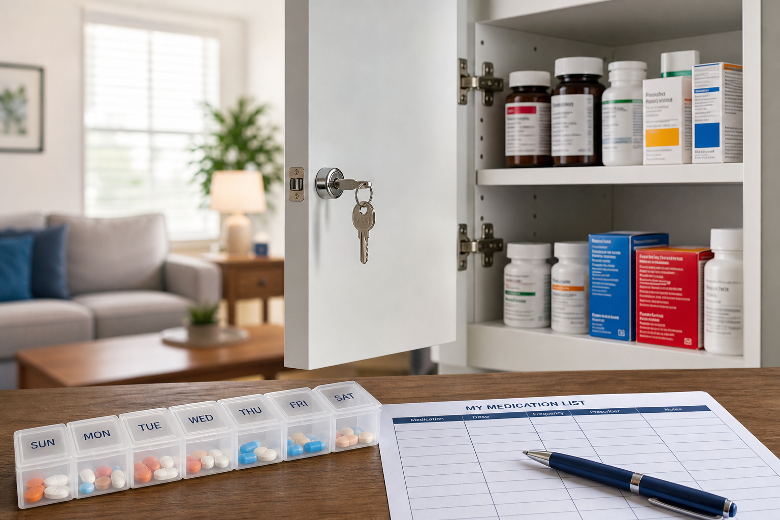 A Practical Guide to Safe Medication Storage at Home