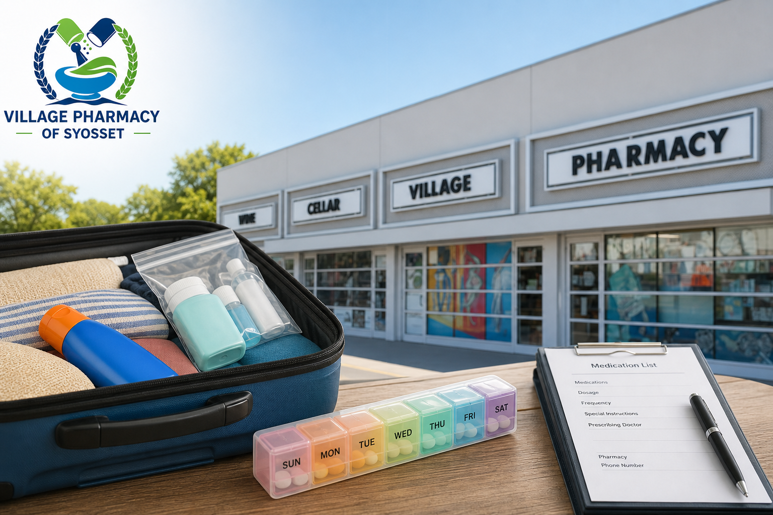 Prescription Planning Tips Before Traveling or Going on Vacation