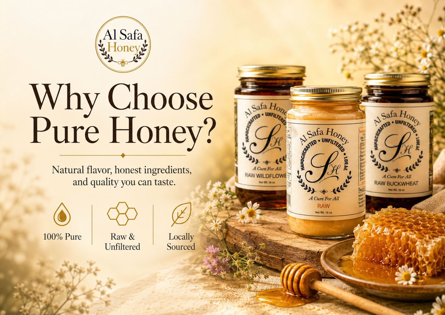 Why Choose Pure Honey? A Better Way to Enjoy Nature’s Golden Sweetener